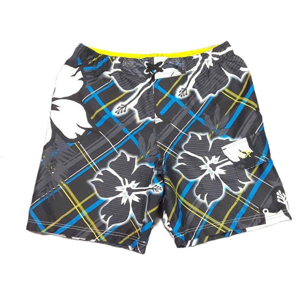 OP Youth Swim Trunks Size XL (14-16) Drawstring Mesh Beach Vacation Pool Pocket